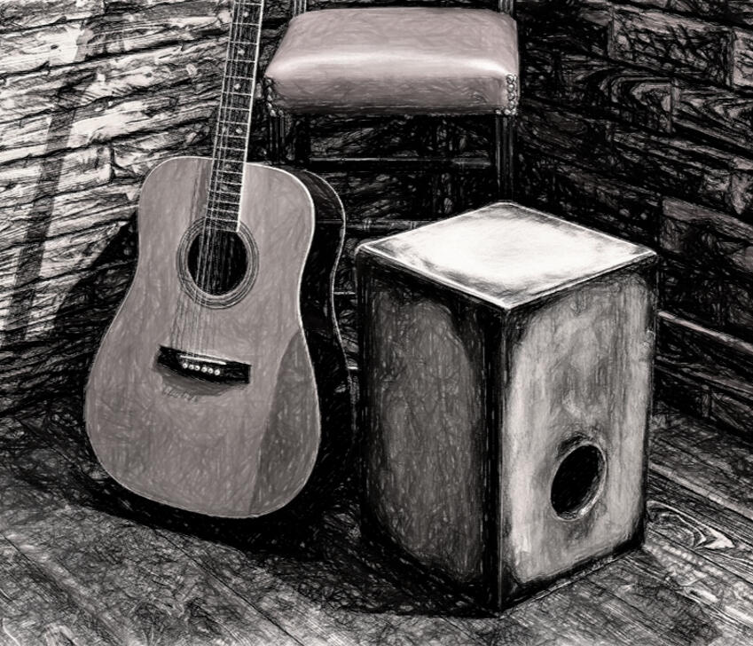 Michael Beatty Acoustic Music Guitar